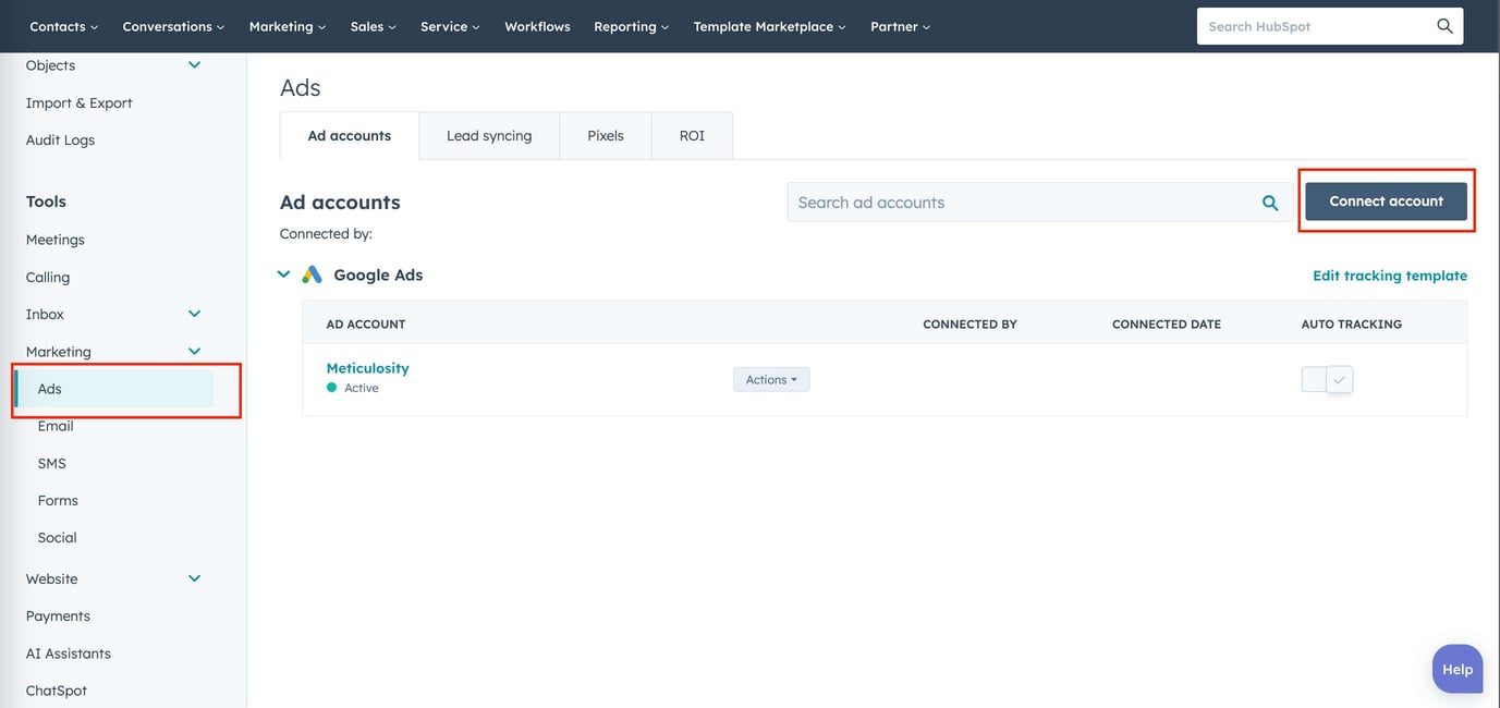 HubSpot Google Ads Conversion Tracking